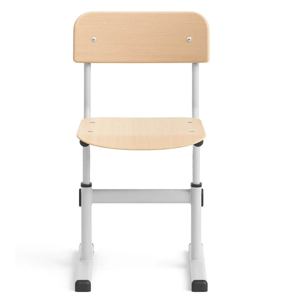Scaun scolar reglabil Werzalit Antivandal