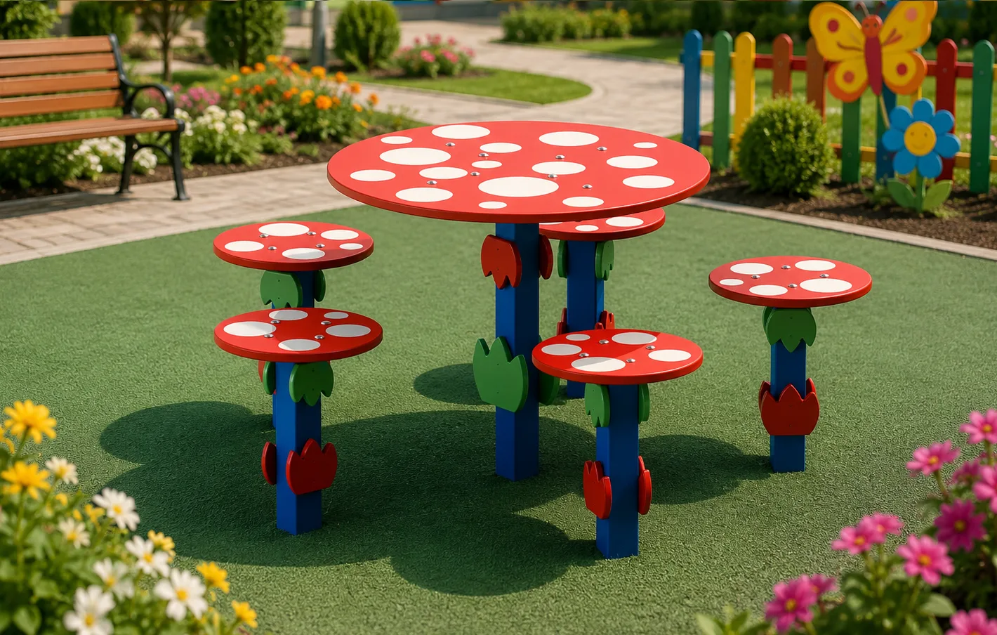 Masa cu scaune pentru copii MS 04