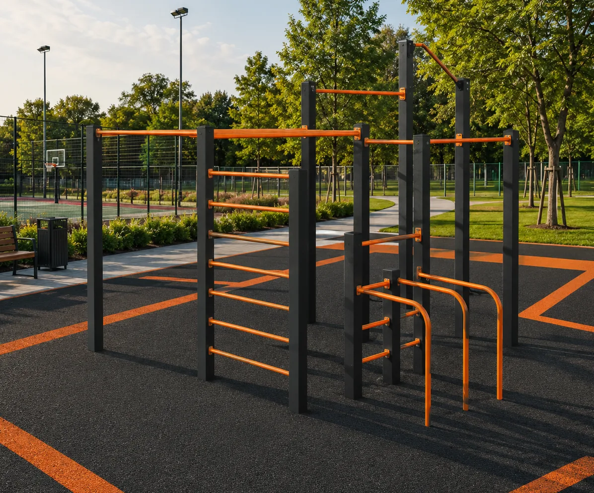 Teren de sport calisthenics