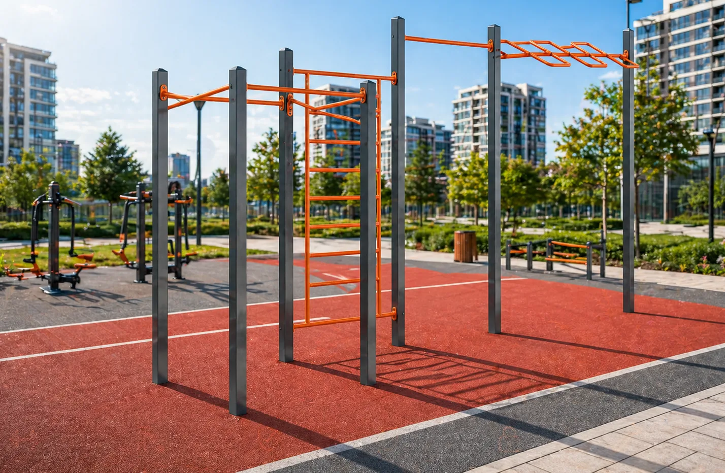 Teren sportiv exterior tip Street Workout 0116