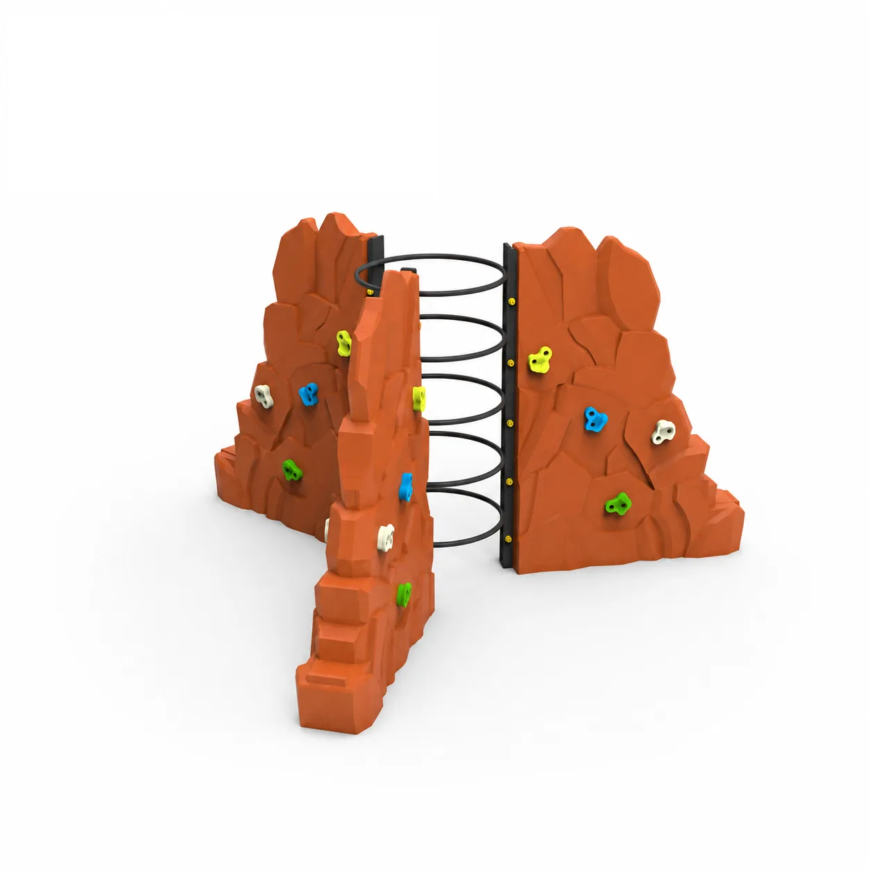 Perete de escalada cu tobogane AE- 8879