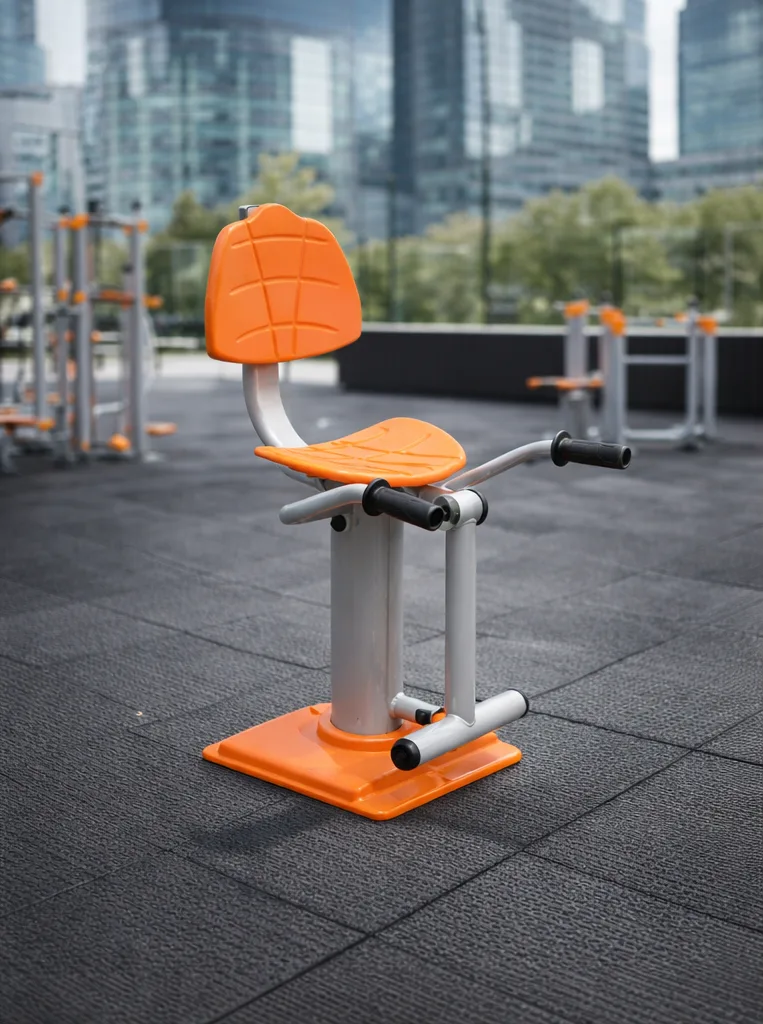 Aparat de fitness in aer liber Extensia picioarelor 06