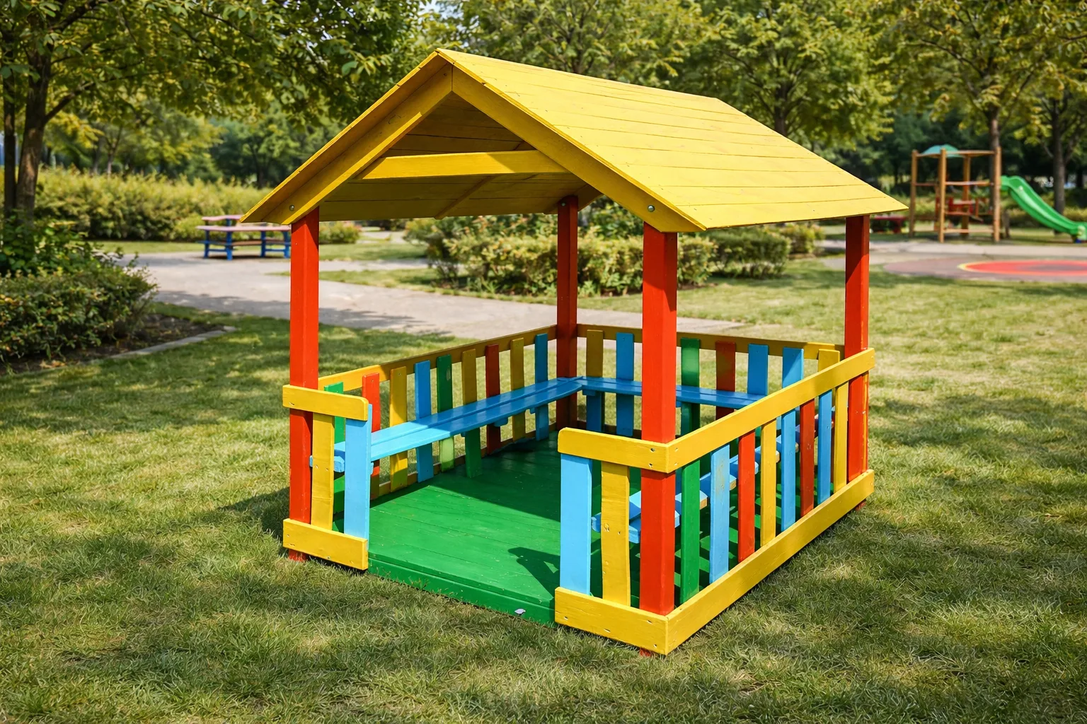Mini Căsuță curcubeu 🌈 006